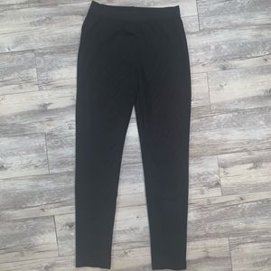 Rachel Roy Black High-End Legging with Ankle Zips